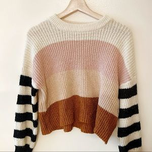 striped boutique sweater